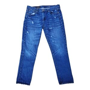 J Crew broken in boyfriend jeans size 28